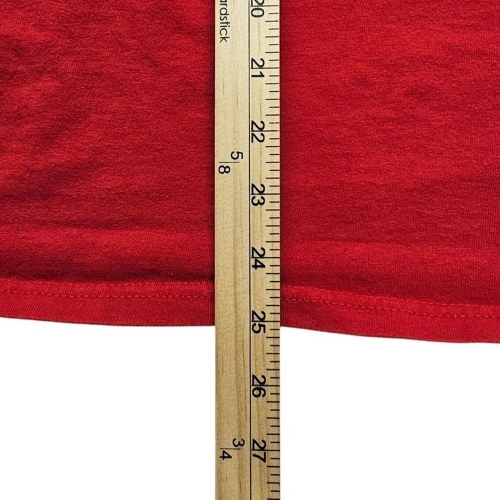 NFL Team Apparel Mens Kansas City Chiefs Graphic T-Shirt Red Large Distressed - Picture 6 of 7